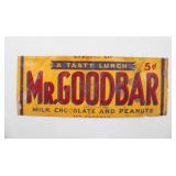 Early 5 Cent Mr Goodbar Hershey Candy Bar Wrapper