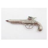 Vintage Hubley Flintlock Midget Toy Pistol