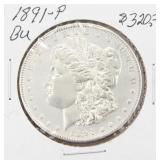 1891-P BU Morgan Silver Dollar Coin