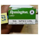 Remington 38spl 158gr 50rnds NEW