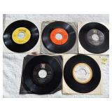 5ct 45 Rpm Records 1974