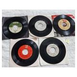 5ct 45 Rpm Records 1980