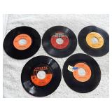 5ct 45 Rpm Records 1972