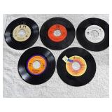 5ct 45 Rpm Records 1975