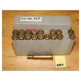 30-40 Peters Brass 18ct w/ Ammo Box