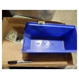 Small Storage Bin (blue)