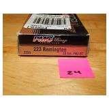 223 Rem 55gr FMJ-BT 20ct Sealed Box