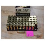 45 auto 230gr FMJ 50ct