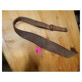 Leather Rifle Sling w/ Swivel Slings