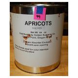 Dehydrated Apricots-Halved 64oz