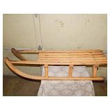 Vintage Wooden Sled 43" L