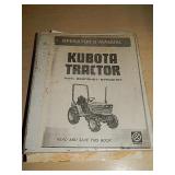 Kubota Tractor Operator Manual