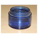 Empty Blue Ointment Bottle (no lid)