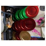 Christmas Large Plastic Plates