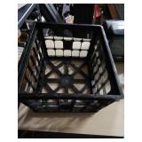 Small Square Plastic Crate