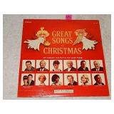 Great Songs of Christmas Album 5 Vinyl Rocord 1965