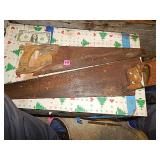 2ct Vintage Hand Saws (1 w/ broken handle)