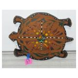 Turtle w/ Design On Wood 9ï¿½" L x 7ï¿½" W