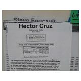 Hector Cruz Baseball Autograph