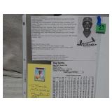 Ray Burris Baseball Sports Autograph