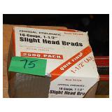 Pack 16Ga Slight Head Brads Nails