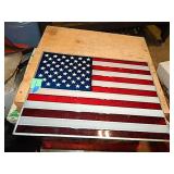 Stainglass US Flag