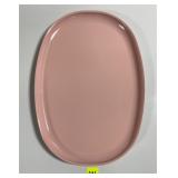 Vtg Pink Westinghouse Melmac Platter 10x14