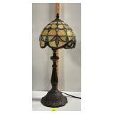 Stained glass Tiffany style lamp