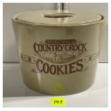 Vtg Shedds Spread Country Crock Cookie Jar