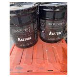 Acetone 6 five gal. couple open