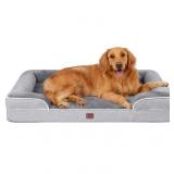EHEYCIGA Memory Foam XL Dog Bed with Sides,