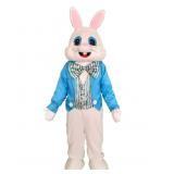 Easter Rabbit With Vest Cute Plush Mascot