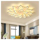 LED Dimmable Ceiling Light Modern Flower Shape