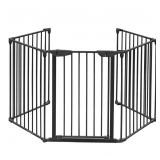 Bonnlo 120 Inches Wide Configurable Baby Gate