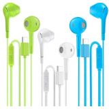 USB C Earbuds with Microphone Pack of 3  USB C