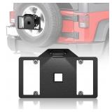 Spare Tire License Plate Frame with LED Light