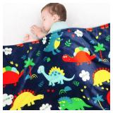 Lukeight Toddler Blanket for Boys and Girls