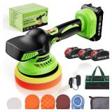 6 Inch 21V Cordless Car Buffer   Polisher Kit