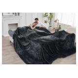 Commollis Oversized King Fleece Blanket 120 x120