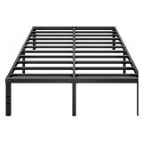 Metal Platform Bed Frame 18 Inch Tall Bed No Box