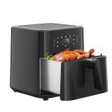 Vexon 7 4QT Stainless Steel Air Fryer 1500W 8 In