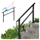 Wrought Iron Handrails for Outdoor Steps