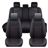 SPEED TREND Car Seat Covers   Premium PU Leather