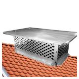 Chimney Cap 17  x 41 Chimney Cover  Adjustable