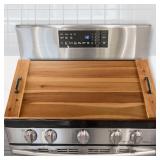 BLUEWEST Noodle Board Stove Cover  Acacia Wood