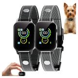 Dog Bark Collar 2 Pack No Shock Rechargeable