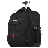 Rolling Backpack 18 inch Laptop Backpack with