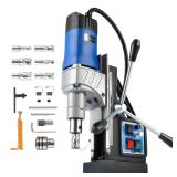 ZELCAN Mag Drill Press with 6 Drill Bits  1550W