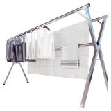 JAUREE 79 Inches Clothes Drying Rack  Stainless