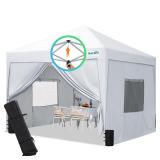 Quictent Privacy 10x10 Pop up Canopy Tent with